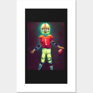 Football Player Hall T-Shirt Posters and Art